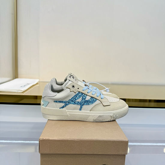 ASH Leather Casual Sneaker With Rubber Sole