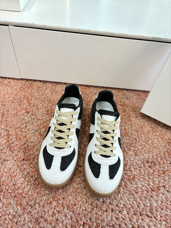Maison Margiela Classic Cowhide Suede Stitching Casual Training Shoes