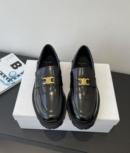 Celine Classic Loafers with Tassel Details for Versatile Style