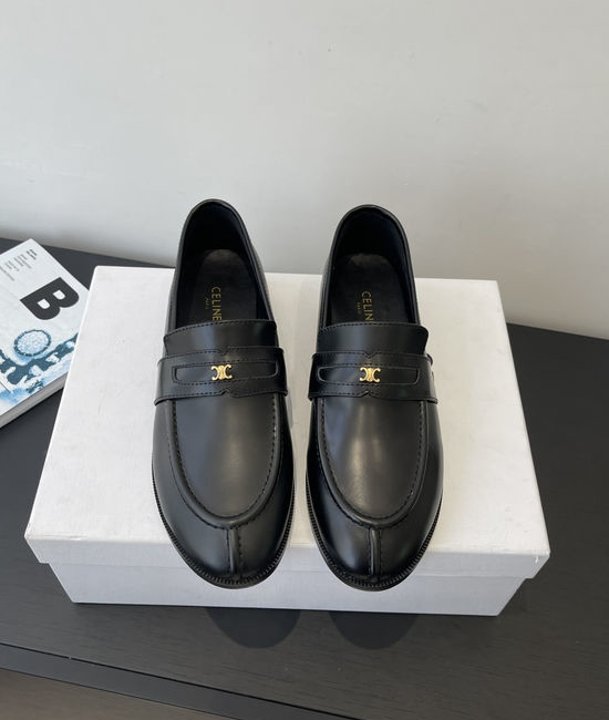 Celine Classic Loafers with Tassel Details for Versatile Style