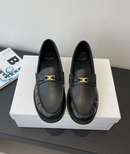 Celine Classic Loafers with Tassel Details for Versatile Style
