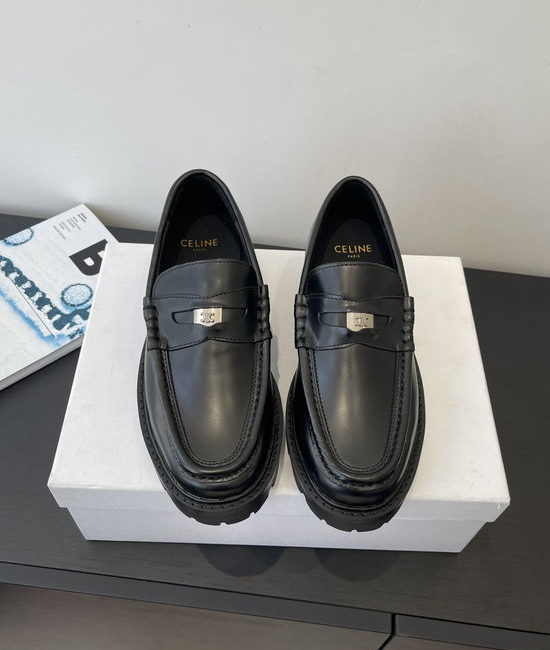 Celine Classic Loafers with Tassel Details for Versatile Style