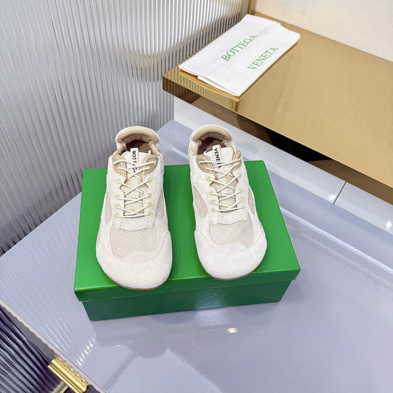 Bottega Veneta Comfortable Suede Wear-resistant Casual Daily Sneakers