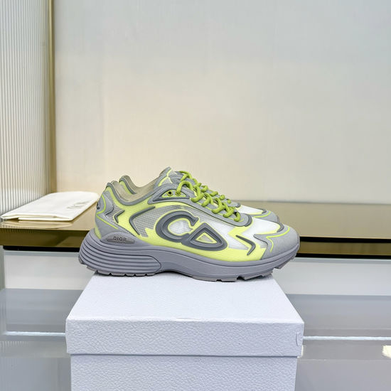 Christian Dior CD Embroidered Fabric Casual Sneakers Breathable Comfortable Footwear