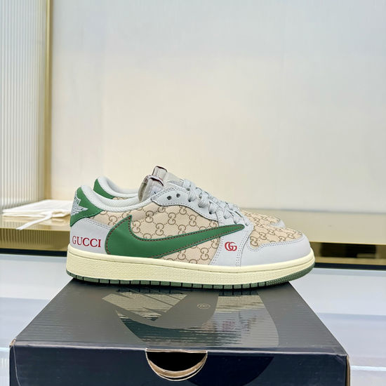 Nike Premium Custom Low Top Retro Basketball Shoes With Box