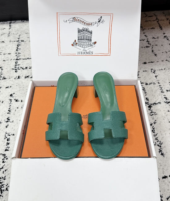 Hermes Embellished High Heel Slide Sandals Premium Quality