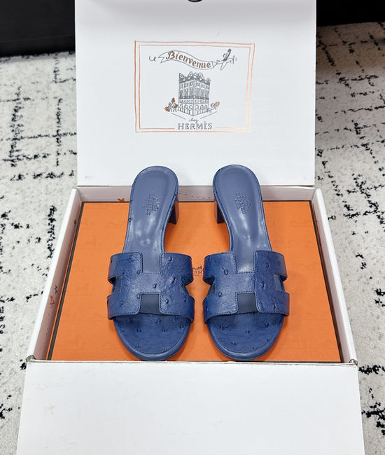 Hermes Embellished High Heel Slide Sandals Premium Quality