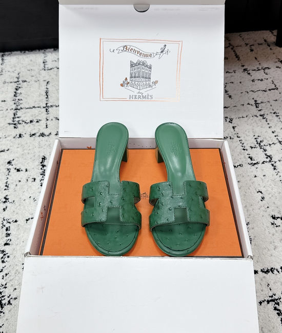 Hermes Embellished High Heel Slide Sandals Premium Quality