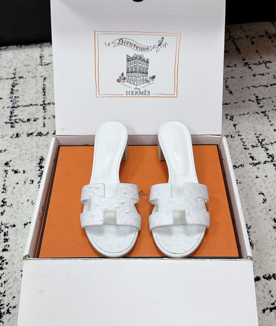 Hermes Embellished High Heel Slide Sandals Premium Quality