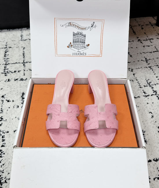 Hermes Embellished High Heel Slide Sandals Premium Quality