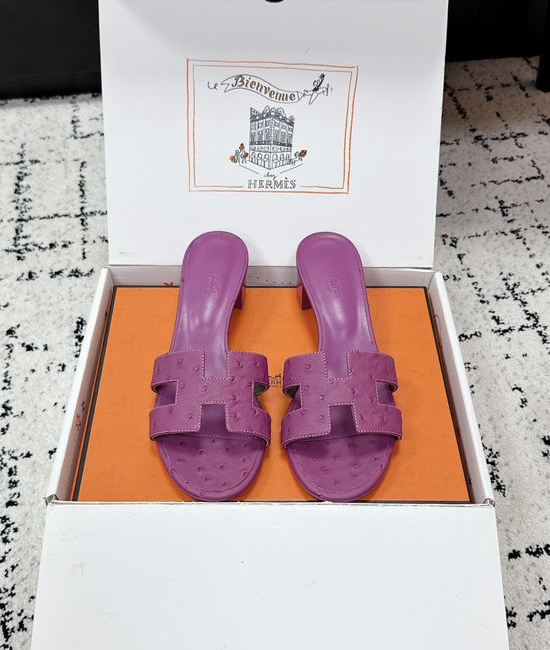 Hermes Embellished High Heel Slide Sandals Premium Quality