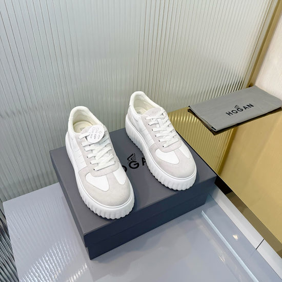 Hogan Striped Thick-Soled Casual Sneakers