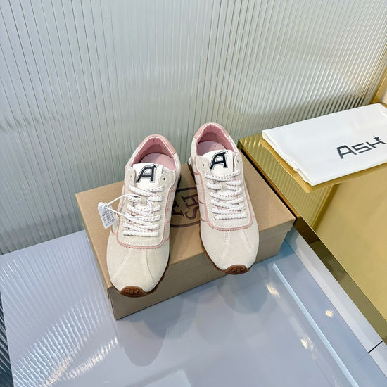 ASH Suede Casual Comfortable Lightweight Flat Sneakers