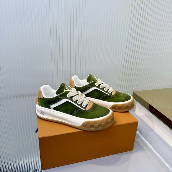 Louis Vuitton Luxury Walking Shoes with Air Cushion Sole