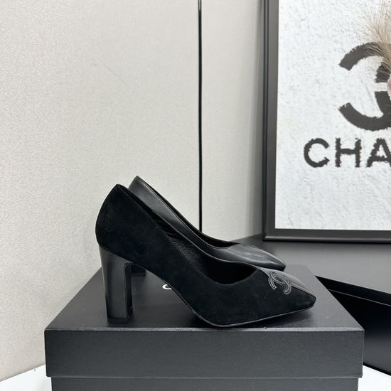 Chanel Premium Leather Footwear with Durable Real Sole