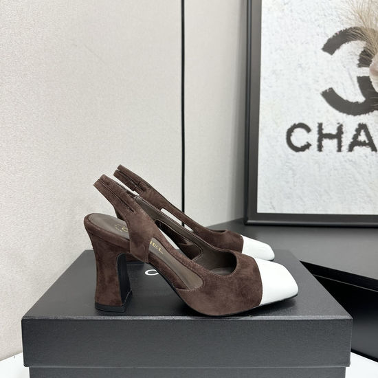 Chanel Classic Sheepskin Slides with Luxury Packaging