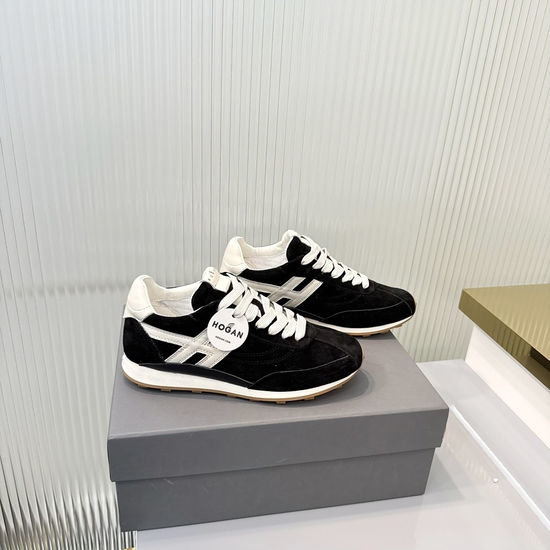 Hogan Suede Lightweight Height Boosting Casual Sneakers