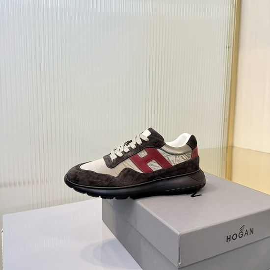 Hogan Lightweight Comfortable Low-top Lace-up Casual Sneakers
