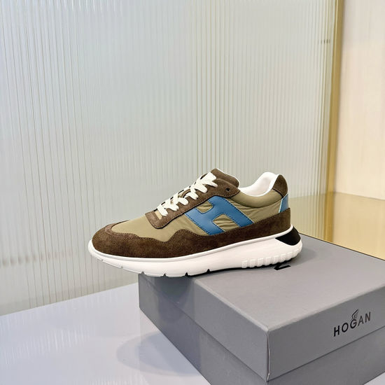 Hogan Lightweight Comfortable Low-top Lace-up Casual Sneakers