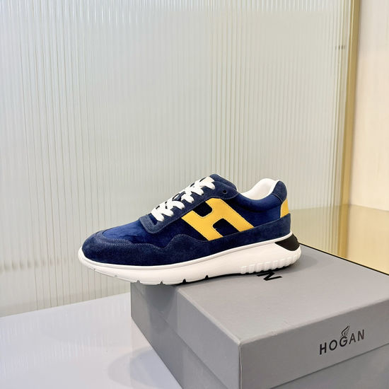 Hogan Lightweight Comfortable Low-top Lace-up Casual Sneakers