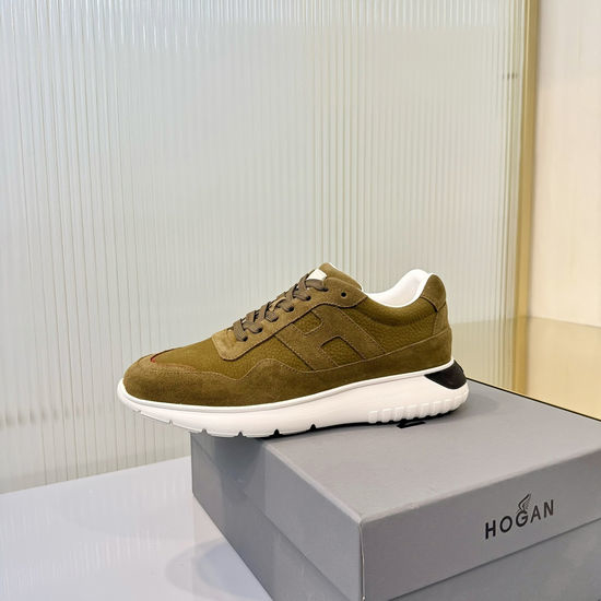 Hogan Lightweight Comfortable Low-top Lace-up Casual Sneakers