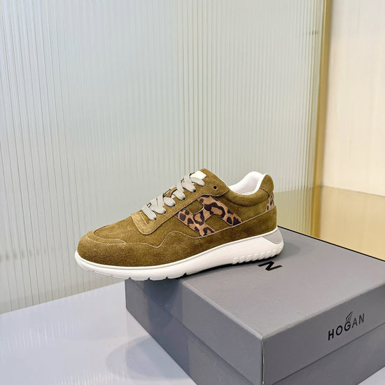 Hogan Lightweight Comfortable Low-top Lace-up Casual Sneakers