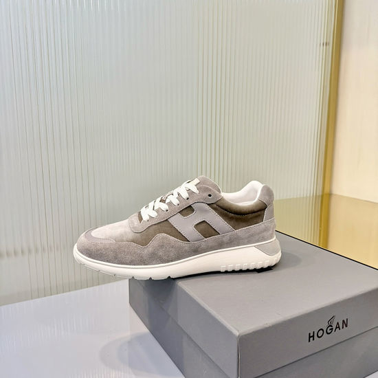 Hogan Lightweight Comfortable Low-top Lace-up Casual Sneakers