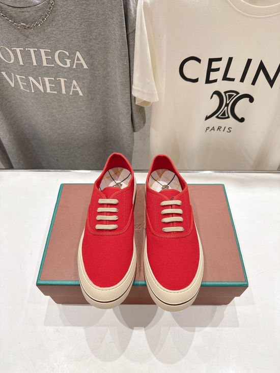 Loro Piana Soft Canvas Casual Sneakers Comfortable Lightweight Versatile Daily Wear