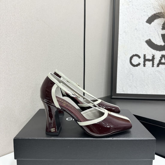 Chanel Premium Leather Lined Casual Versatile Sandals