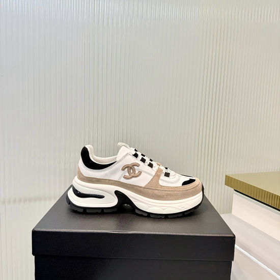 Chanel Classic Panda Color Block Casual Sneakers