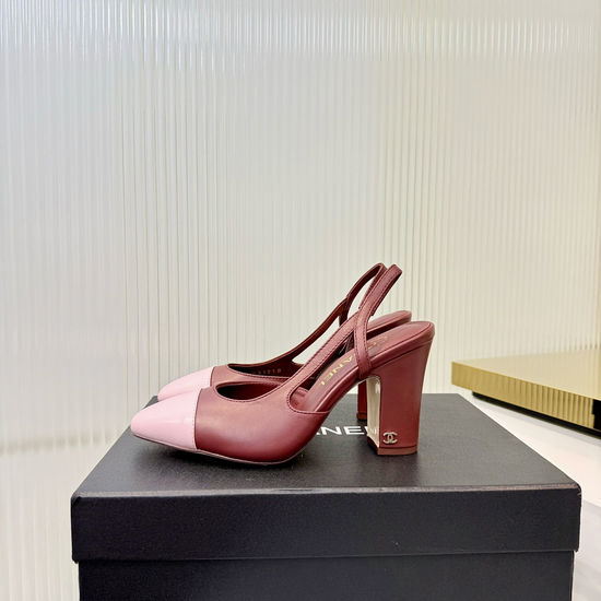 Chanel Classic Two-tone Slingback Ballet Flats Premium Quality
