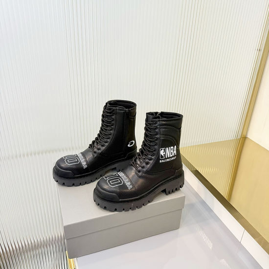 Balenciaga Premium Black Chunky Sole Daily Wear Boots
