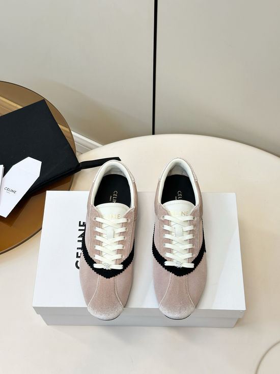 Celine Classic Retro Casual Trainers With Non-slip Rubber Sole