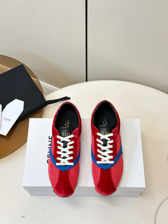 Celine Classic Retro Casual Trainers With Non-slip Rubber Sole