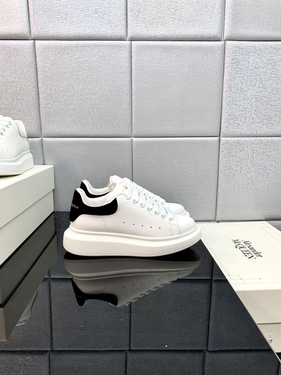 McQueen High Quality Leather Platform Casual Sneakers