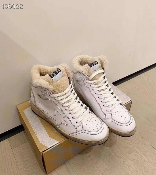 Golden Goose GGDB Warm High Top Leather Lined Comfortable Casual Shoes