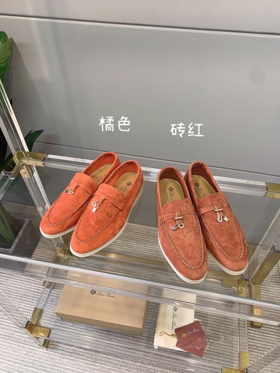 Loro Piana Classic Comfort Non-Slip Casual Loafers Daily Wear