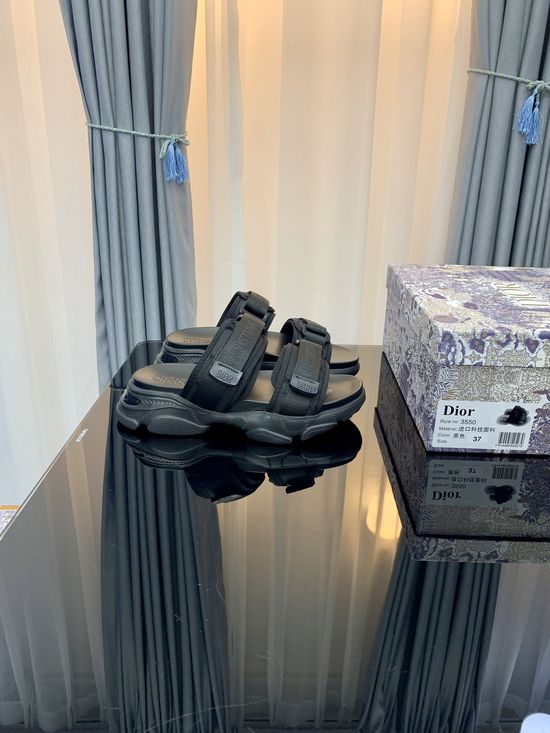 Christian Dior Thick Sole Non-slip Soft Comfortable Casual Slides