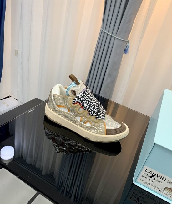 Lanvin Premium Leather Versatile Daily Casual Sneakers