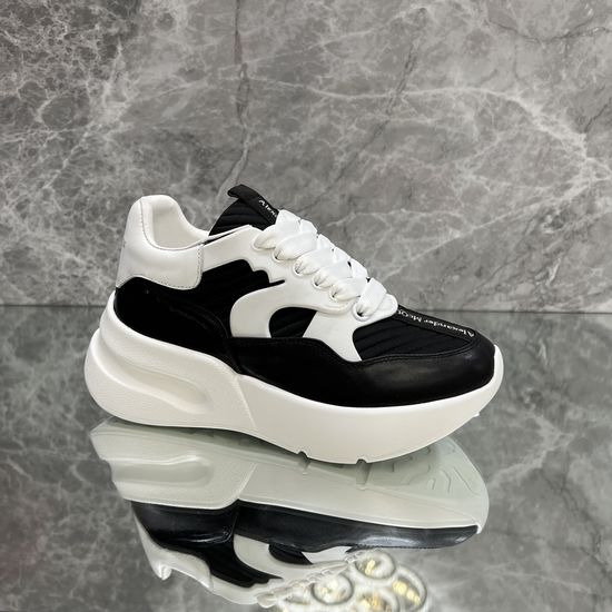 McQueen Premium Thick Sole Chunky Casual Sneakers