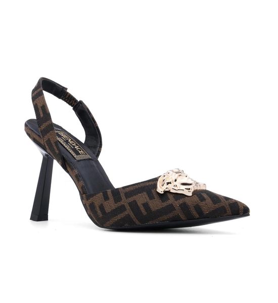 Fendi Casual Comfortable Plaid Upper Walking Shoes