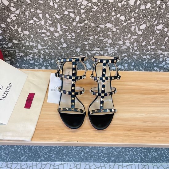 Valentino Premium Goat Leather Flat Heel Daily Shoes
