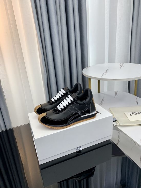 Loewe Classic Leather Non-slip Trainers Premium Quality Full Packaging