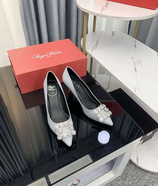 Vivienne Westhood Rhinestone Buckle Satin Kitten Heel Slingback Shoes