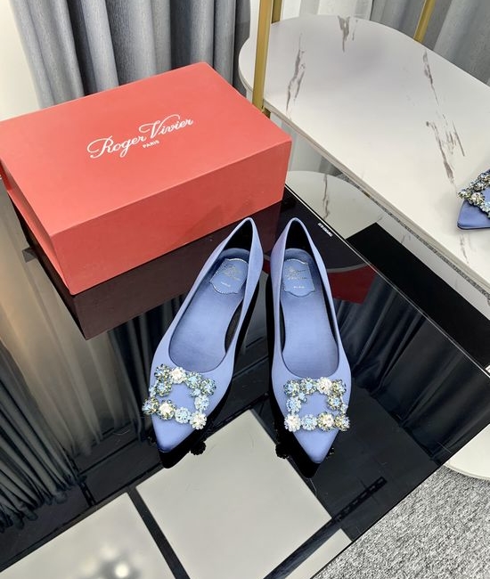 Vivienne Westhood Rhinestone Buckle Satin Kitten Heel Slingback Shoes