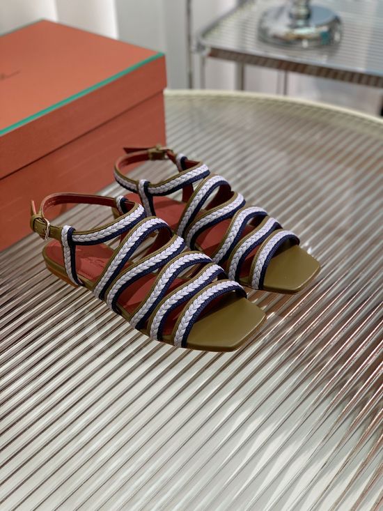 Loro Piana Premium Leather Daily Wear Casual Slides