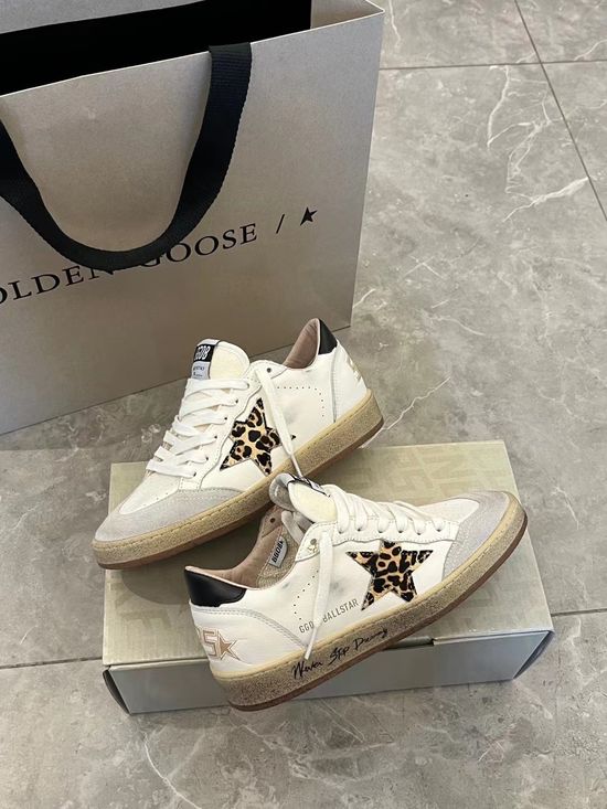 Golden Goose Star-patterned Couple s Thick-soled Dirty Sneakers, Hand-finished Look