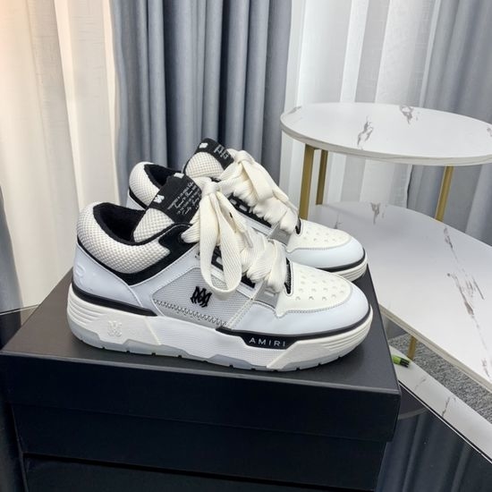 Ami Premium Casual Leather Sneakers Comfortable Platform Daily Shoes