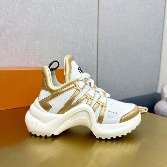 Louis Vuitton LV Wave Sole Chunky Casual Fashion Sneakers