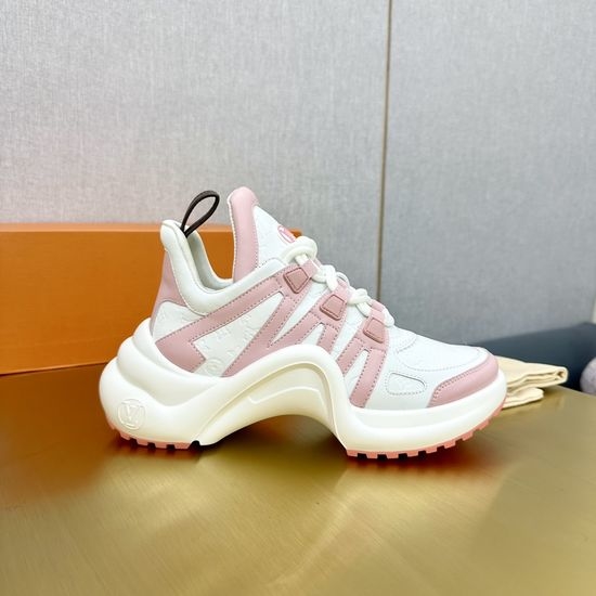 Louis Vuitton LV Wave Sole Chunky Casual Fashion Sneakers